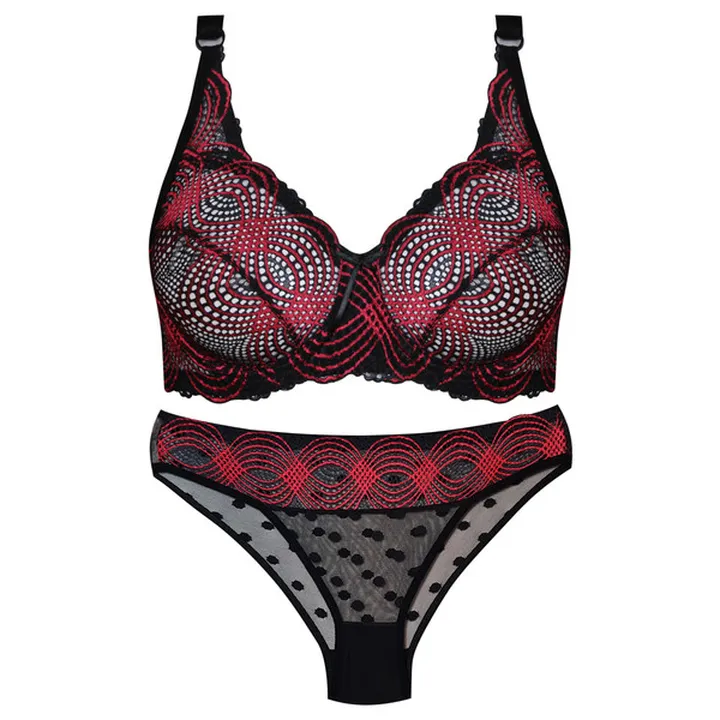 ست شورت و سوتین زنانه کارنا رز مدل فنردار کد 1043-...