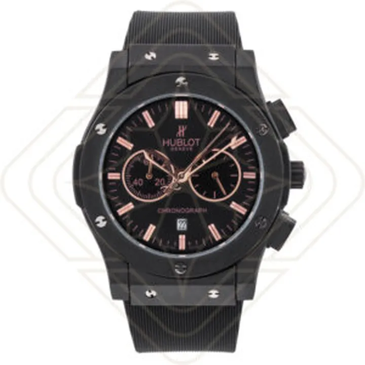 ساعت عقربه ای مردانه هابلوت HUBLOT مدل کرونوگراف Chronograph کد WG-149