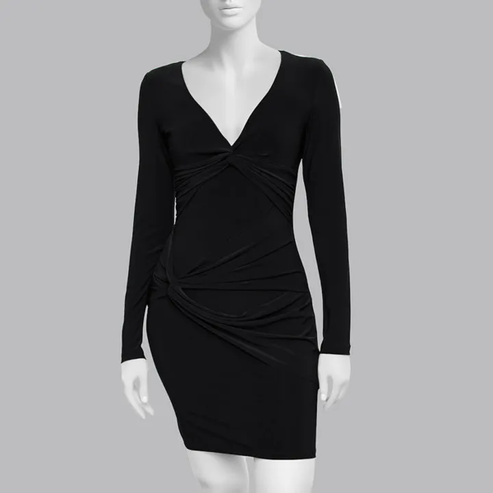 پیراهن یقه هفت زنانه مدل 847821876 طرح ترندیول