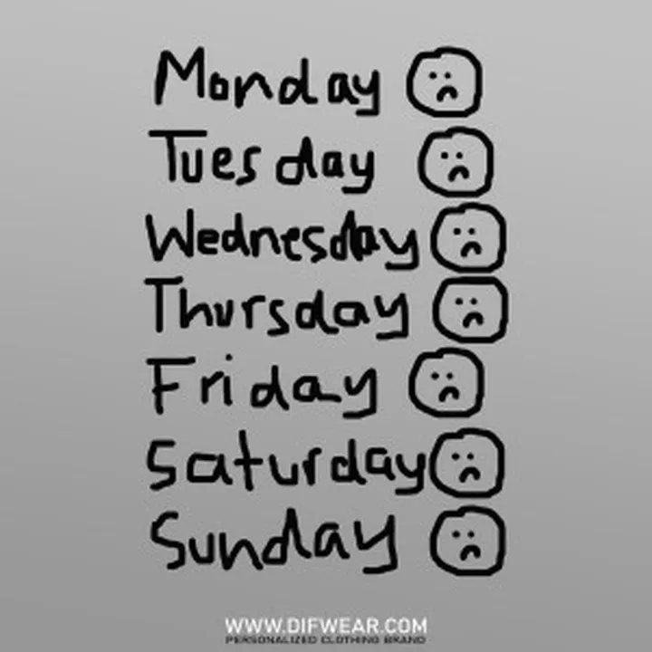 تیشرت Week Days