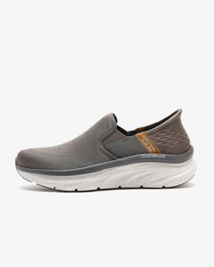 کفش اسکچرز مردانه Skechers D’lux Walker – Orford – Slip-Ins کد 232455 BRN