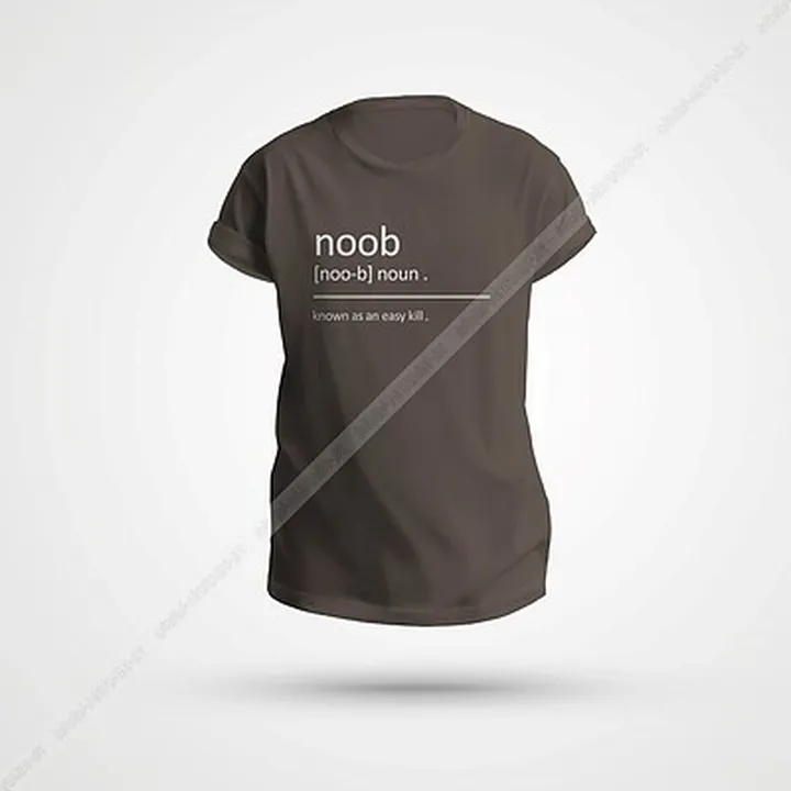 تیشرت گیمینگ طرح Noob