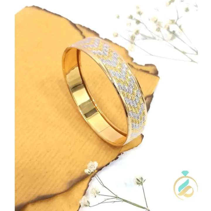 النگو طلا تمدن دورنگ