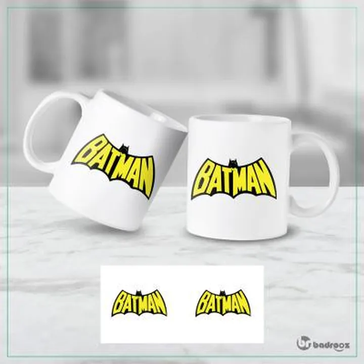 ماگ  BATMAN NAME AND LOGO