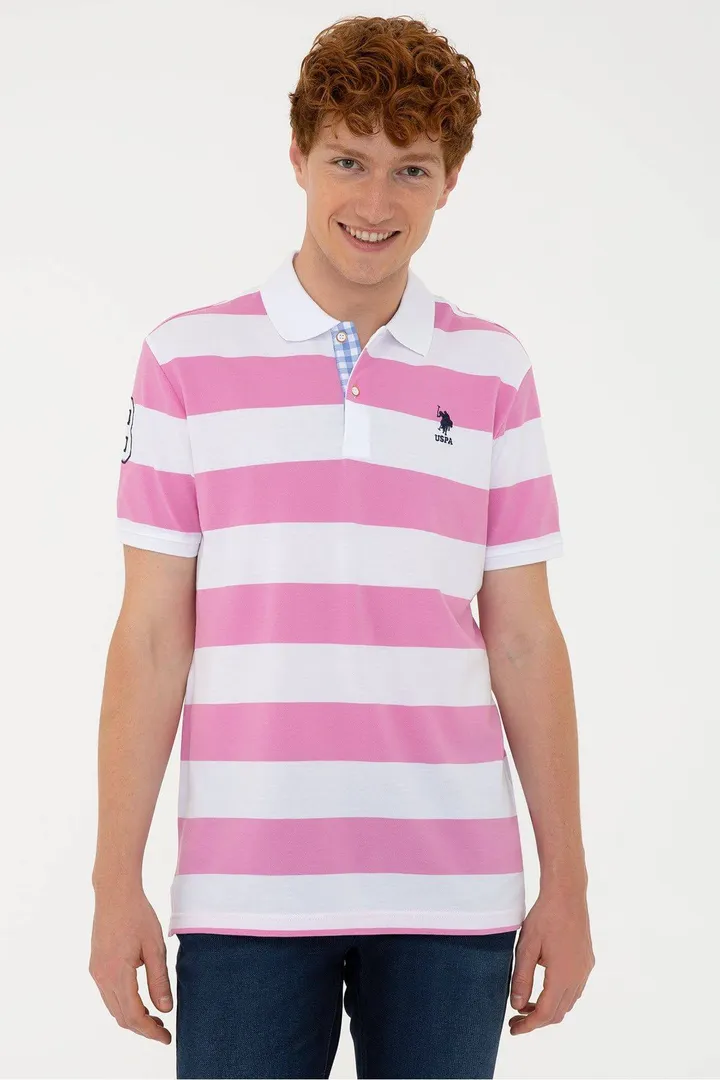 <span class="text-styled__StyledSpan-sc-d280c10c-1 dvOaRP">U.S. Polo Assn.< span>تیشرت مردانه صورتی