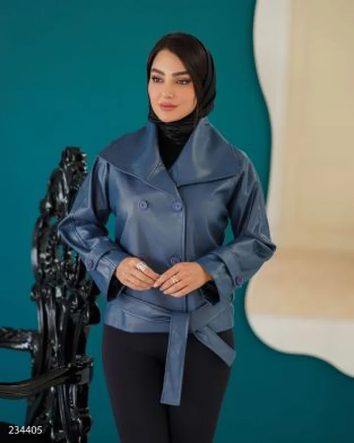 کت چرم مدل مریدا کد 2344