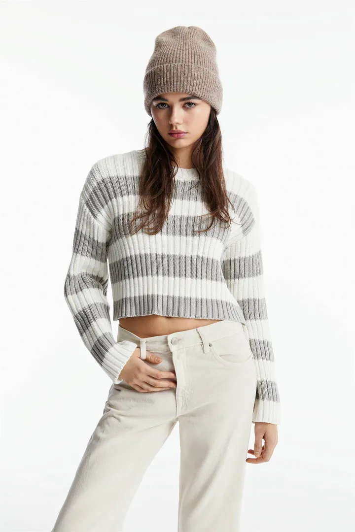 <span class="text-styled__StyledSpan-sc-d280c10c-1 dvOaRP">Pull & Bear< span>ژاکت بافتنی راه راه