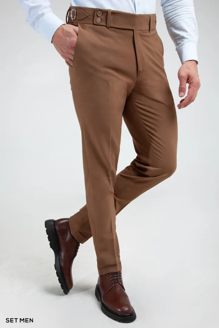 شلوار پارچه ای مردانه پیل دار