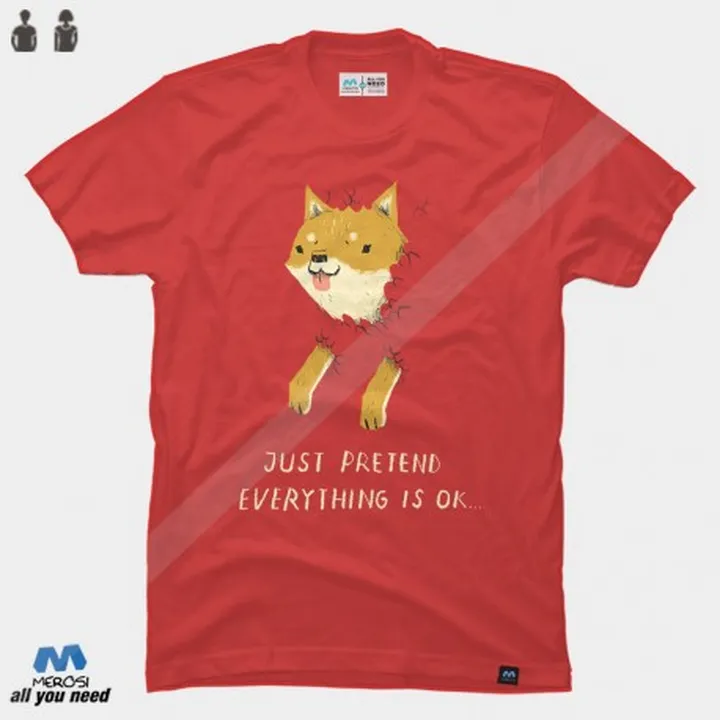 تیشرت bush shiba