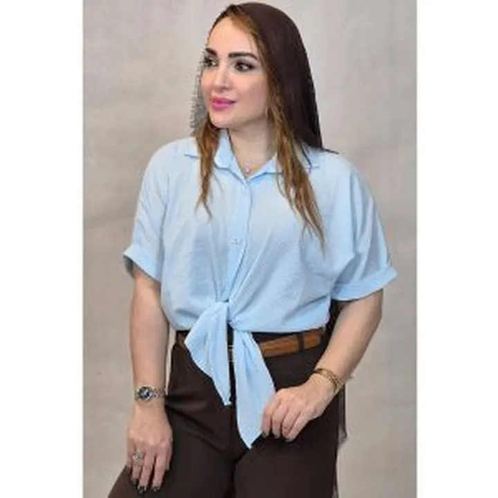 شومیز گره ای پفکی ۲۴۹۰۰۶۰۸