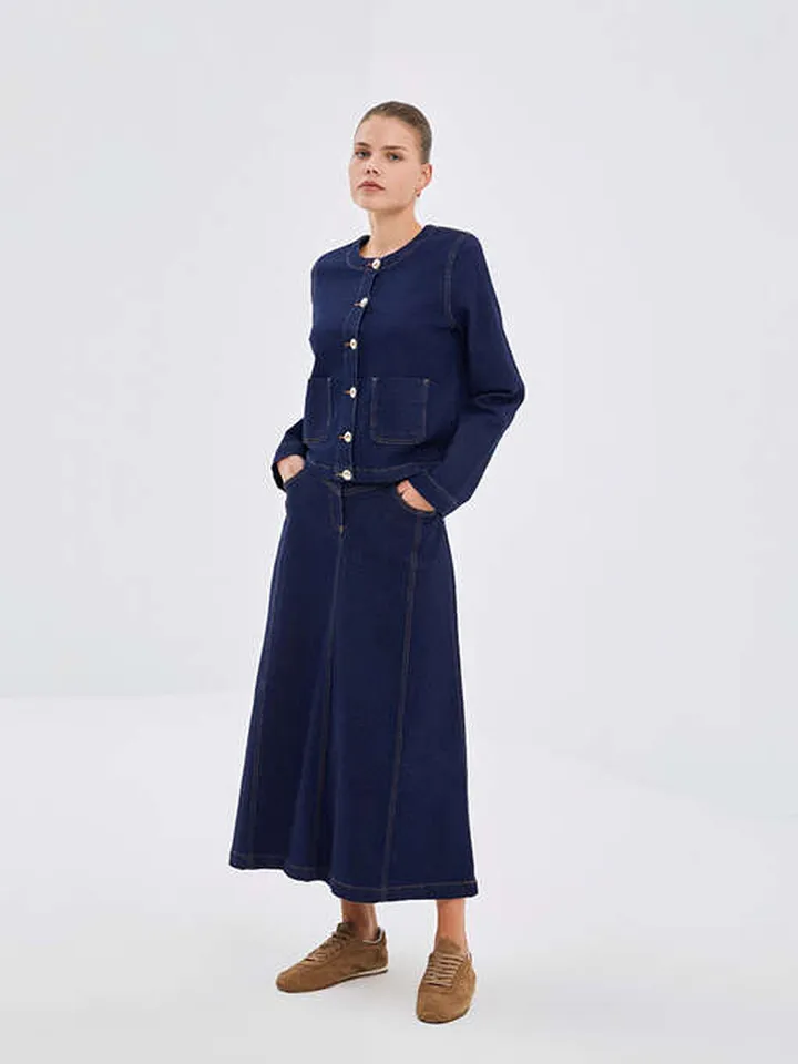 دامن بلند زنانه ال سی وایکیکی