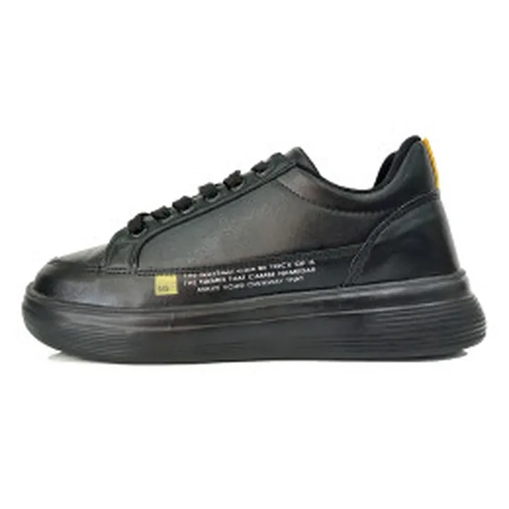 کتانی رانینگ زنانه استای رئال طرح اصلی Stay Real Running Black Yellow
