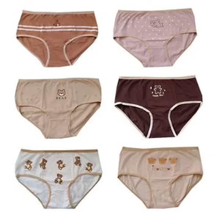 شورت زنانه مدل نخی بسته 6 عددی