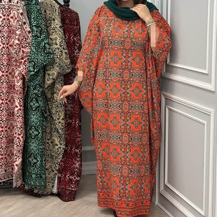 پیراهن فاریا جنس بوگاتی با کیفیت فری سایز تا 50
