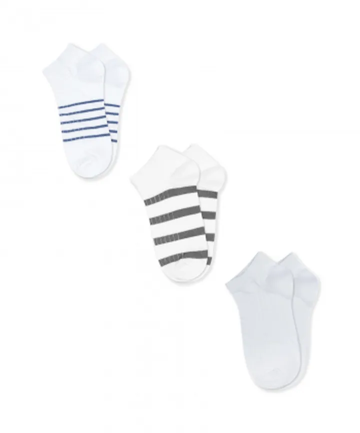 جوراب ساق کوتاه مردانه کوتون مدل 5SAM80019AA بسته 3 عددی