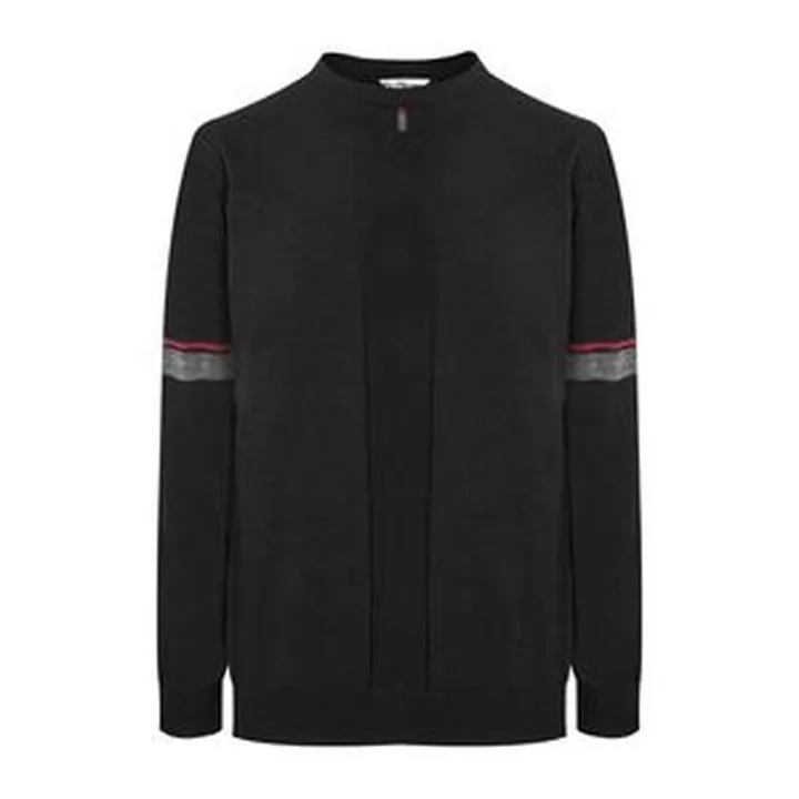 پلیور مردانه مدل یقه گرد رنگ مشکی