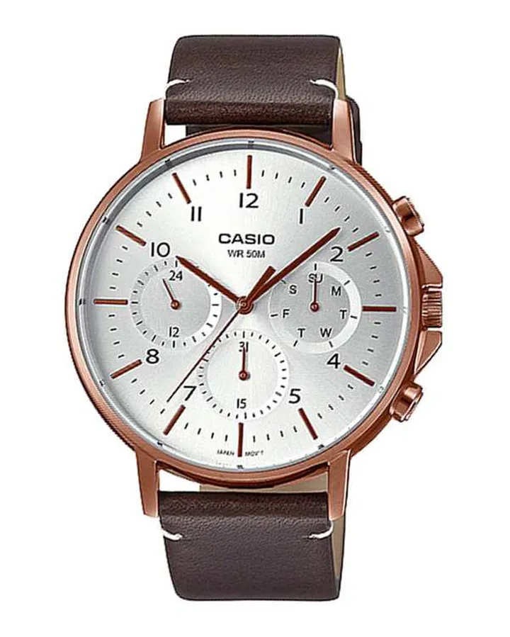 ساعت مچی مردانه عقربه ای کاسیو Casio مدل MTP-E321RL-5AVDF