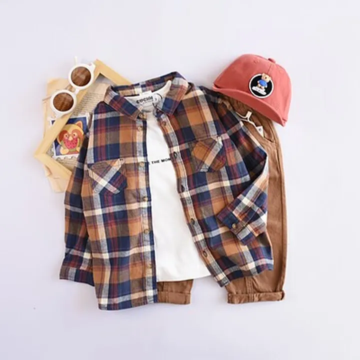 پیراهن چهارخونه H&M