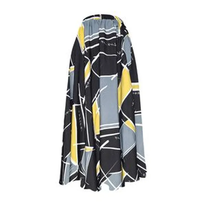 دامن کلوش زنانه مدل E14 رنگ مشکی