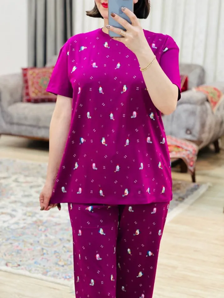 تیشرت و شلوار طوطی