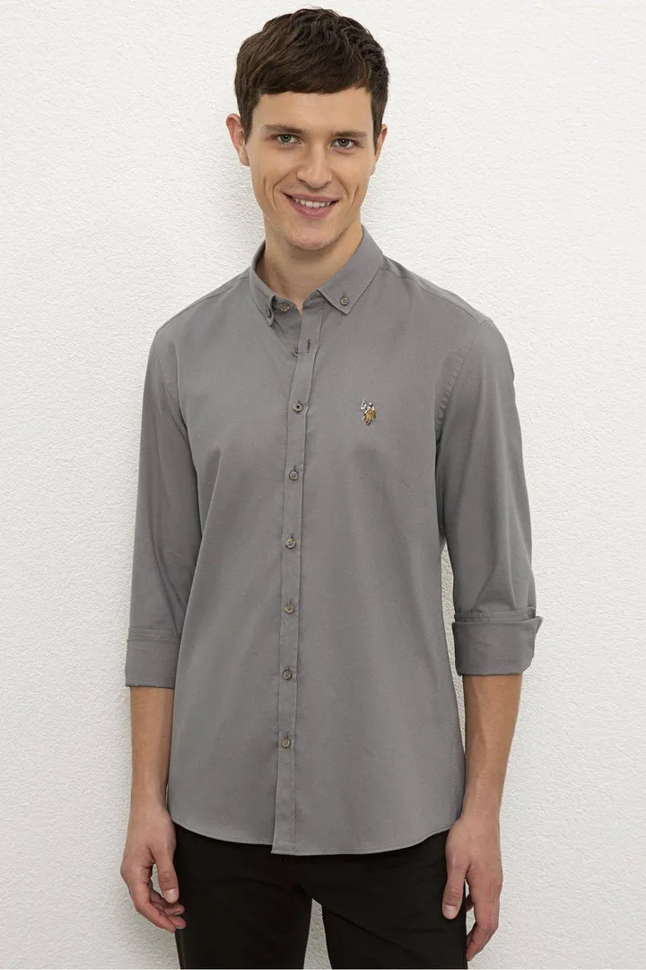 <span class="text-styled__StyledSpan-sc-d280c10c-1 dvOaRP">U.S. Polo Assn.< span>پیراهن مردانه خاکستری