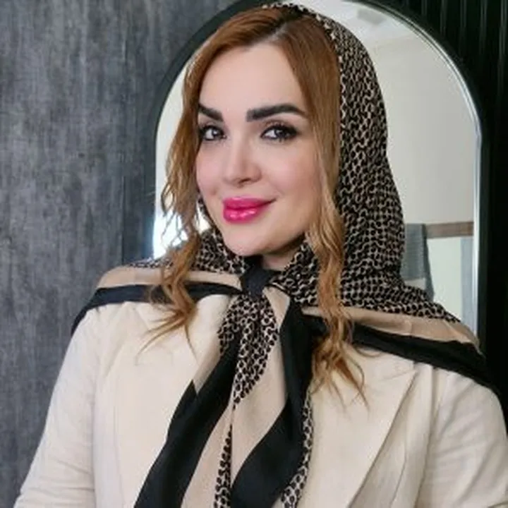 روسری نخی نوار رنگی ۳۴۶۰۰۲۲۰