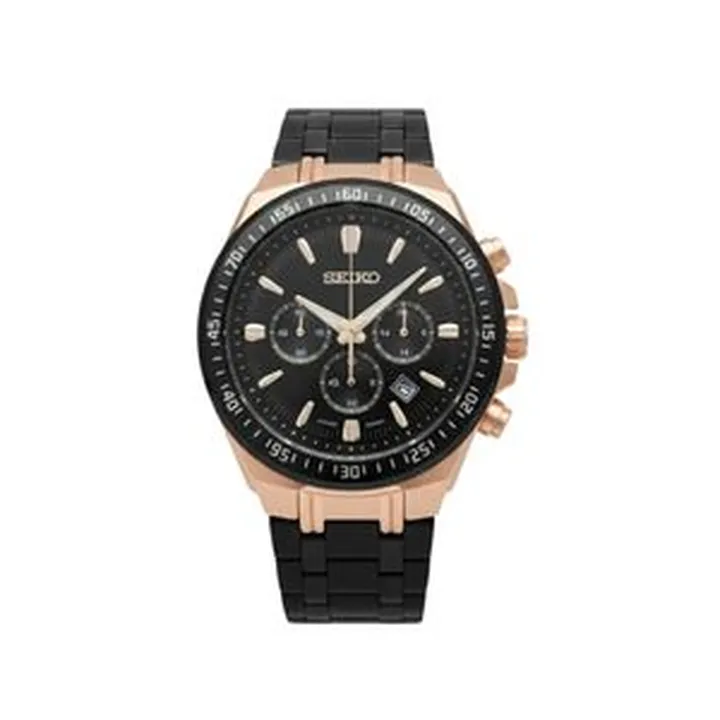 ساعت مچی عقربهای کوارتز مردانه سیکو مدل کرنوگراف کد nls-1005