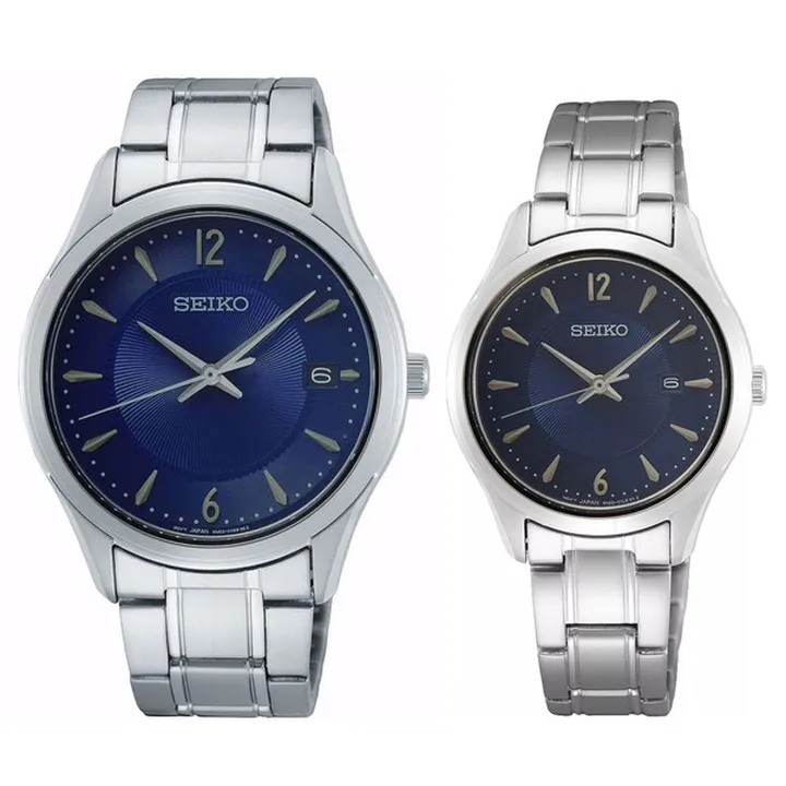 ست ساعت مچی زنانه و مردانه سیکو مدل SUR419P1 و SUR...