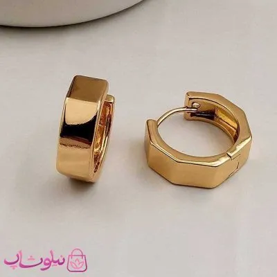 گوشواره پهن چند ضلعی ژوپینگ کد 332-1