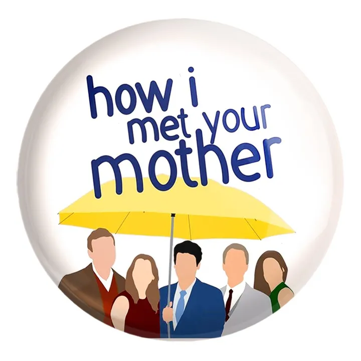 پیکسل خندالو طرح سریال آشنایی با مادر How I Met Your Mother کد 13782 مدل بزرگ