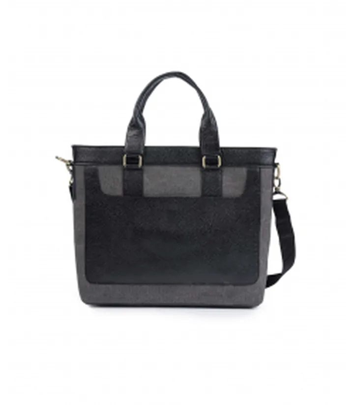 کیف اداری چرم طبیعی صاد مدل JR6404