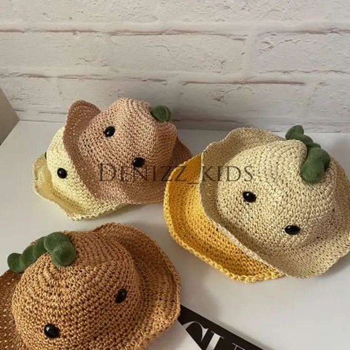 کلاه دستبافت حصیری_کد۳۴۵