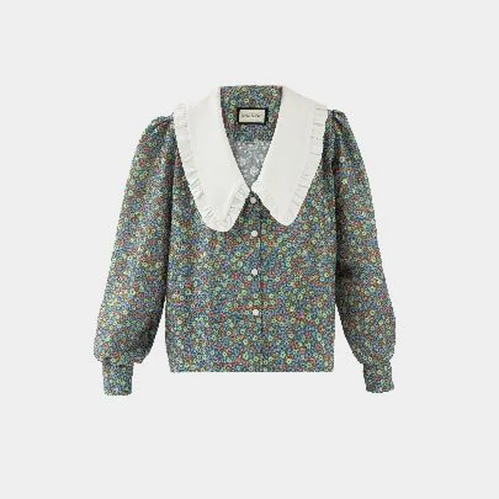 شومیز زنانه گل بوته