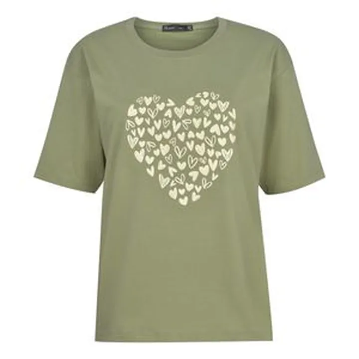 تی شرت آستین کوتاه زنانه باینت مدل 2261792 رنگ سبز