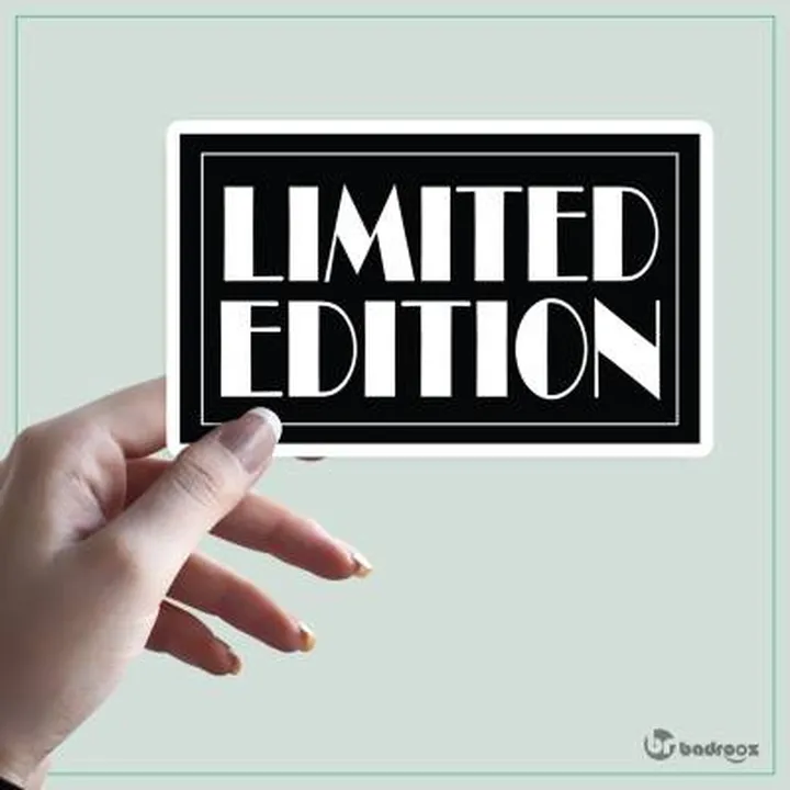 استیکر limited edition