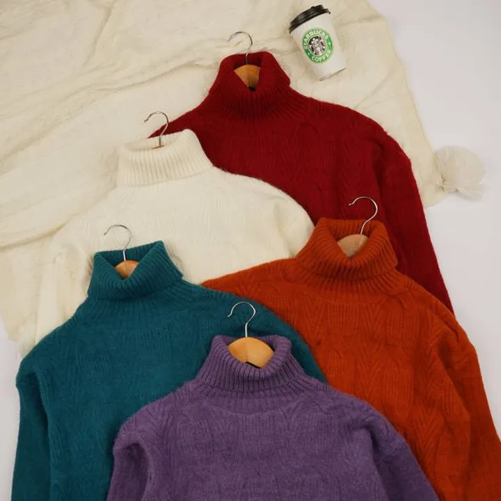 بلوز بافت یقه اسکی کد ۱۲۰