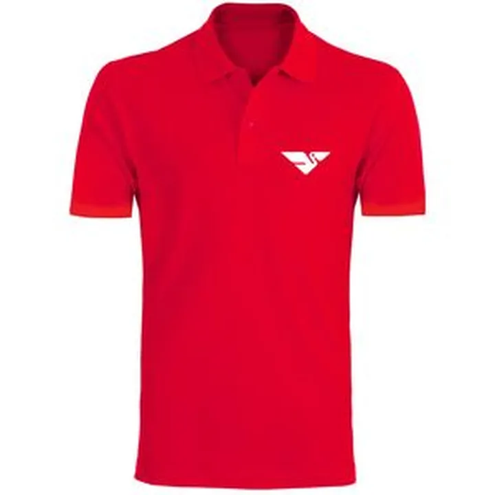پولوشرت آستین کوتاه مردانه مدل EE271 رنگ قرمز