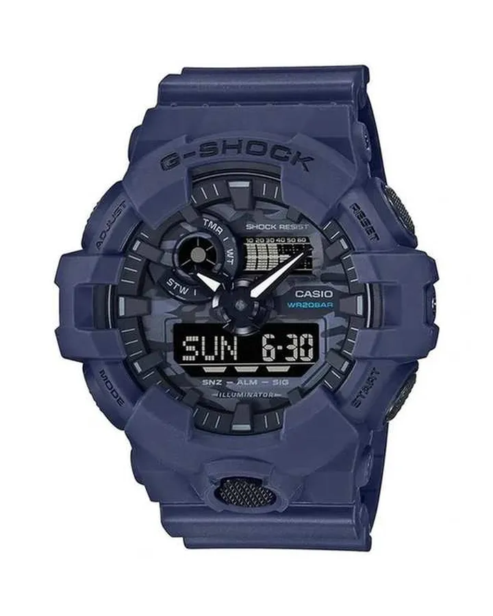 ساعت مچی مردانه عقربه ای و دیجیتال کاسیو Casio G-SHOCK مدل GA-700CA-2ADR