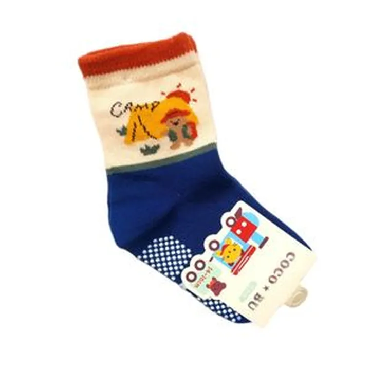 جوراب پسرانه مدل استپ دار کد S352