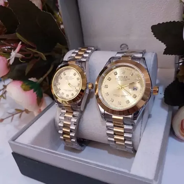 ساعت رولکس ست DATEJUST با کیفیت سیلور  صفحه آبی نفتی تاریخ دار