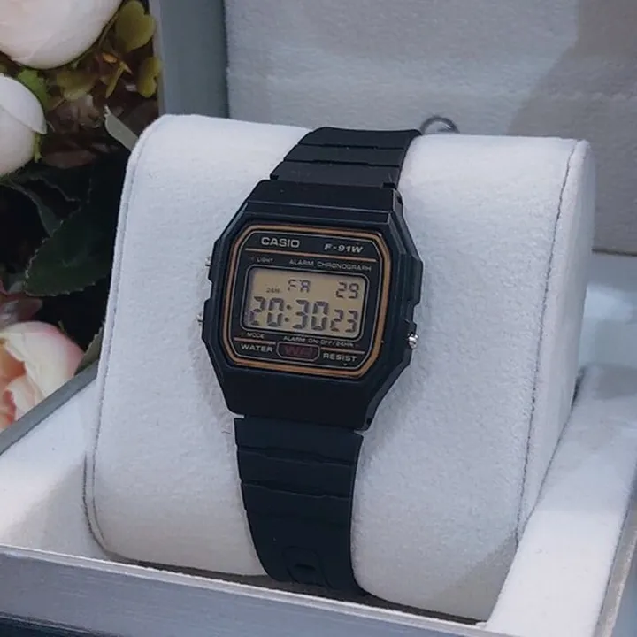 ساعت کاسیو مردانه مدل CASIO F-91 هایکپی بعد از اورجینال 