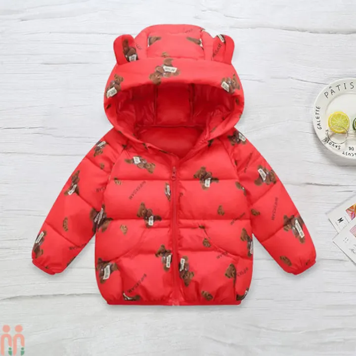 کاپشن پفی بچه گانه اسپرت ضدآب گرم 3 لایه...