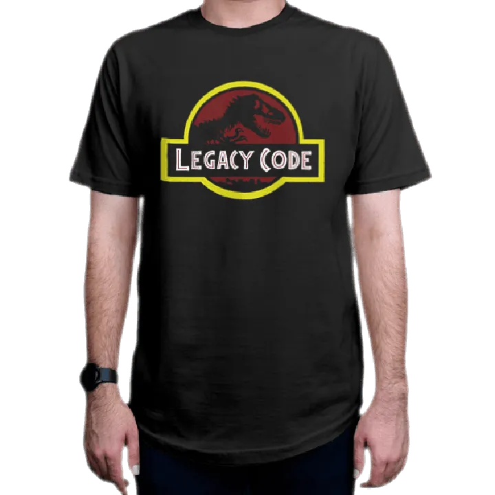 تیشرت برنامه نویسی طرح Legacy Code