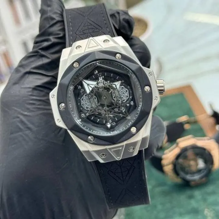 ساعت مردانه هندسی هابلوت – Hublot