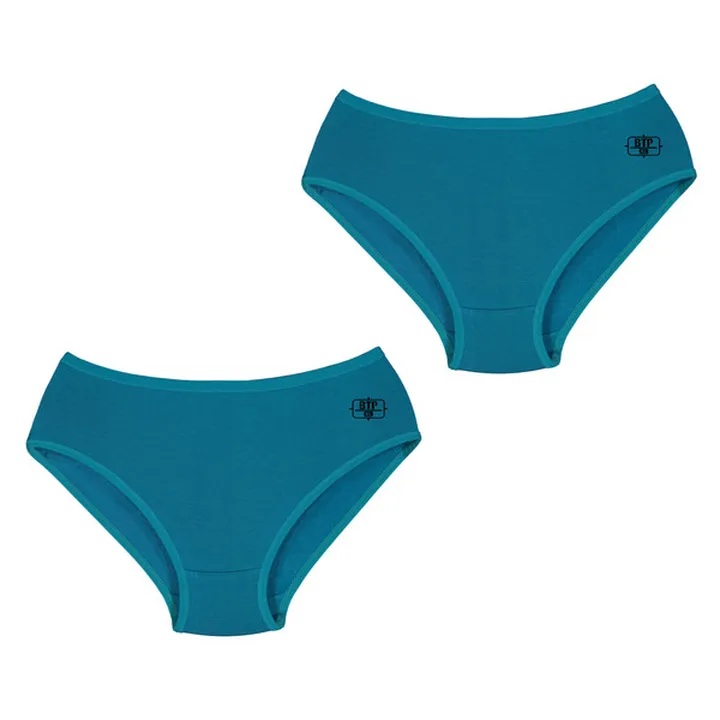 شورت زنانه برهان تن پوش مدل اسلیپ 3-03 بسته 2 عددی