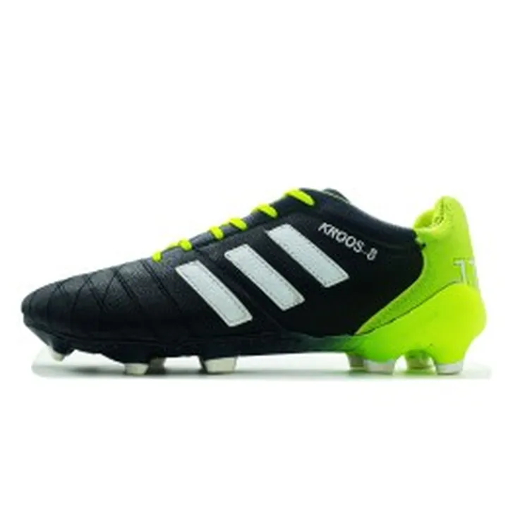 کفش فوتبال آدیداس کروس Adidas Black White Green