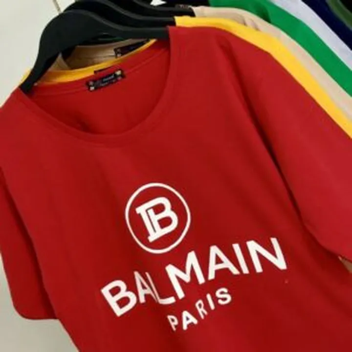 کراپ شلوارک طرح BALMAIN