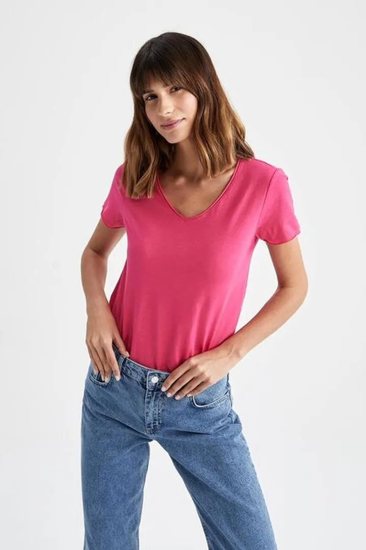 تی شرت آستین کوتاه زنانه دیفکتو