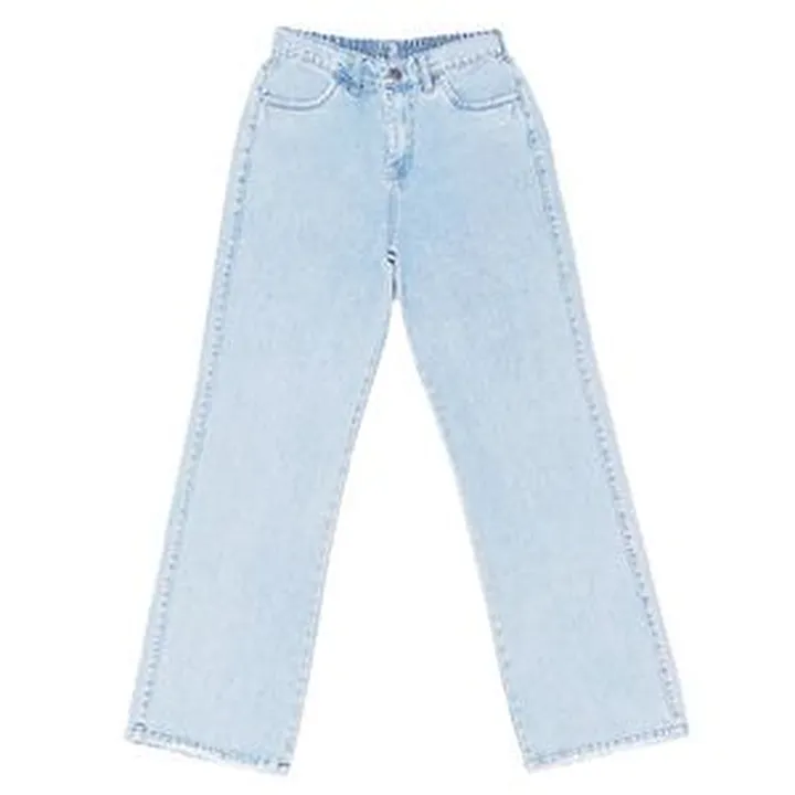 شلوار جین راسته زنانه دیان مدل نیم بگ