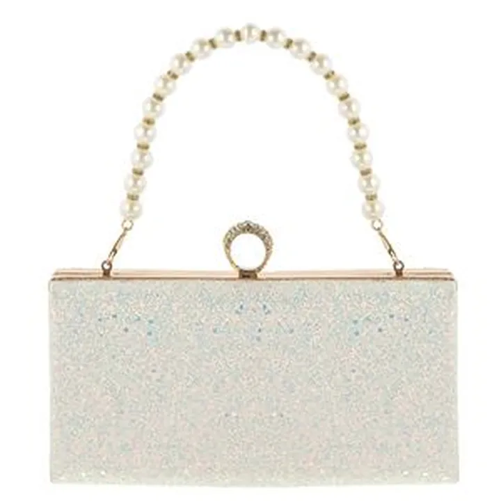 کیف مجلسی زنانه مدل قابدار سنگ پاش